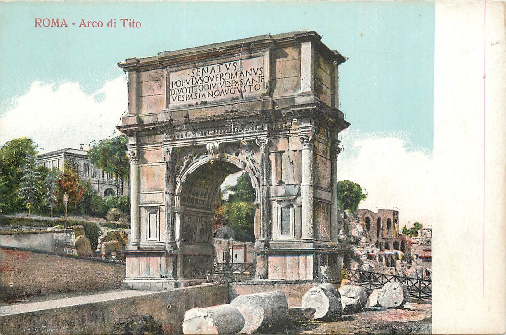 CPA Roma Arco di Tito