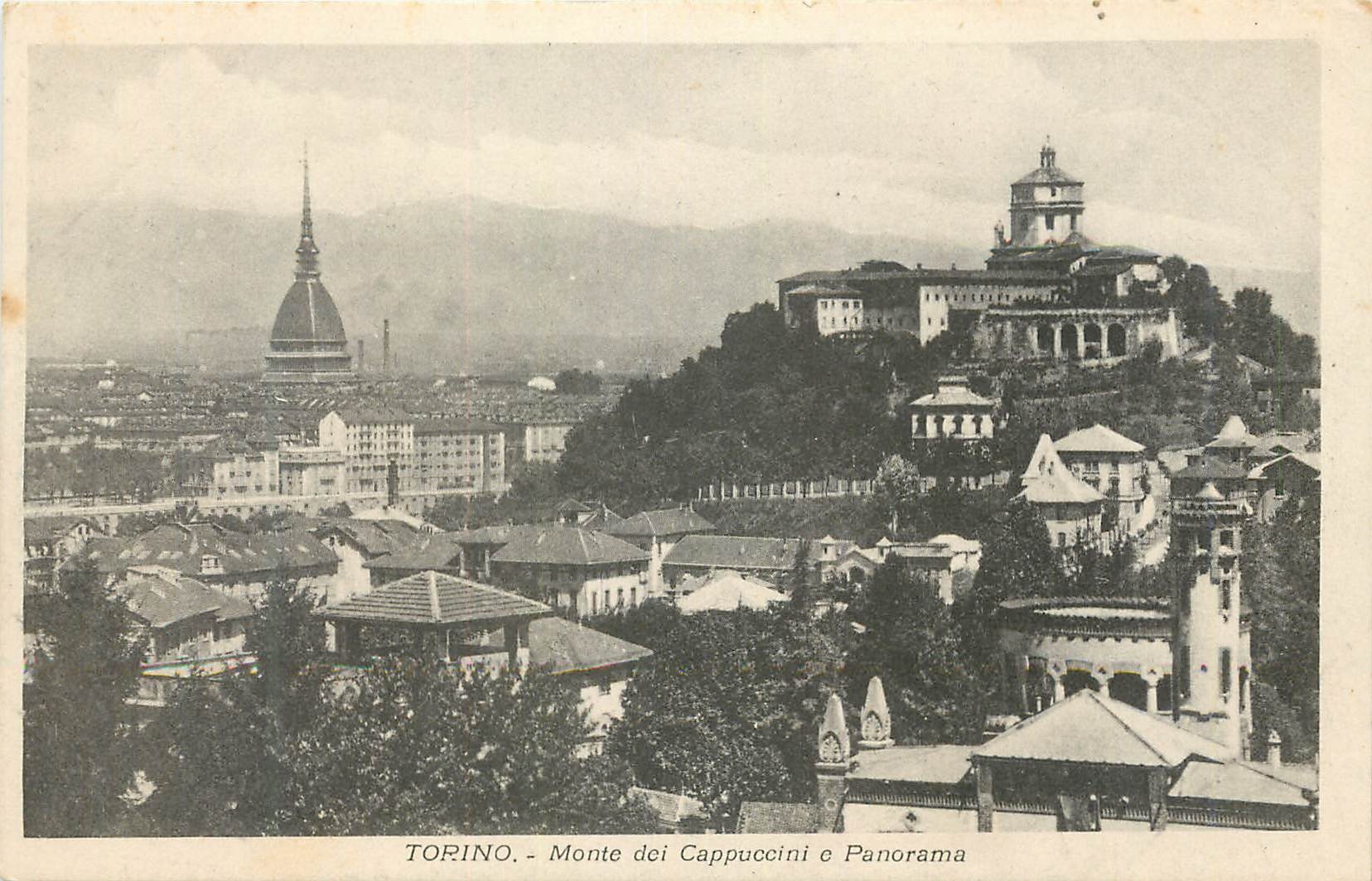 CPA Torino Monte dei Cappuccini e Panorama