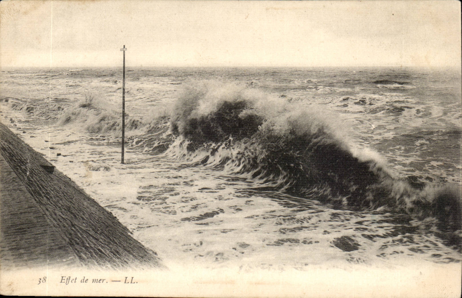 CPA Effet de mer Villeneuve sur Mer