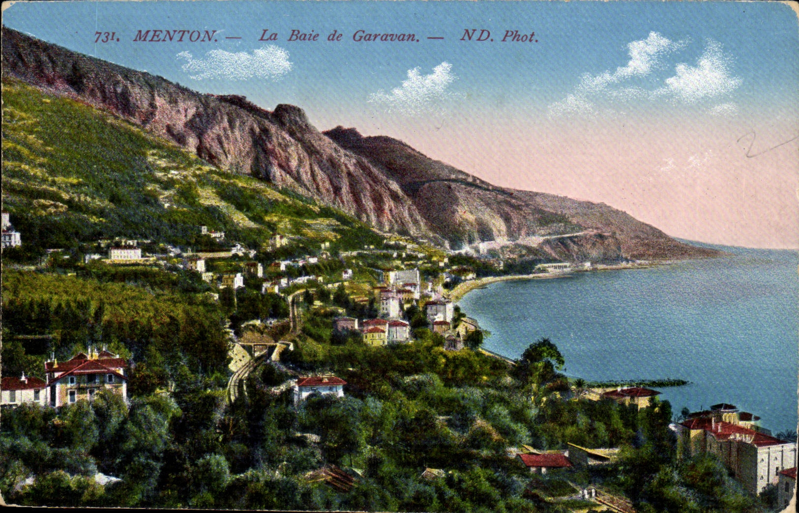 Menton CPA the bay of Garavan