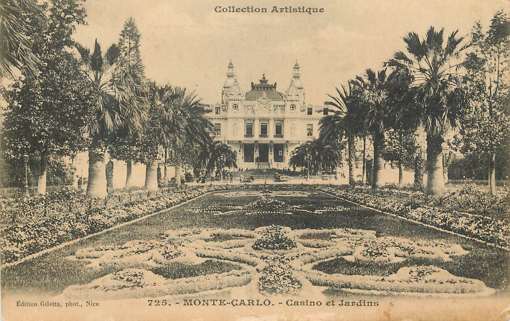CPA MONTE-CARLO - Casino et Jardins