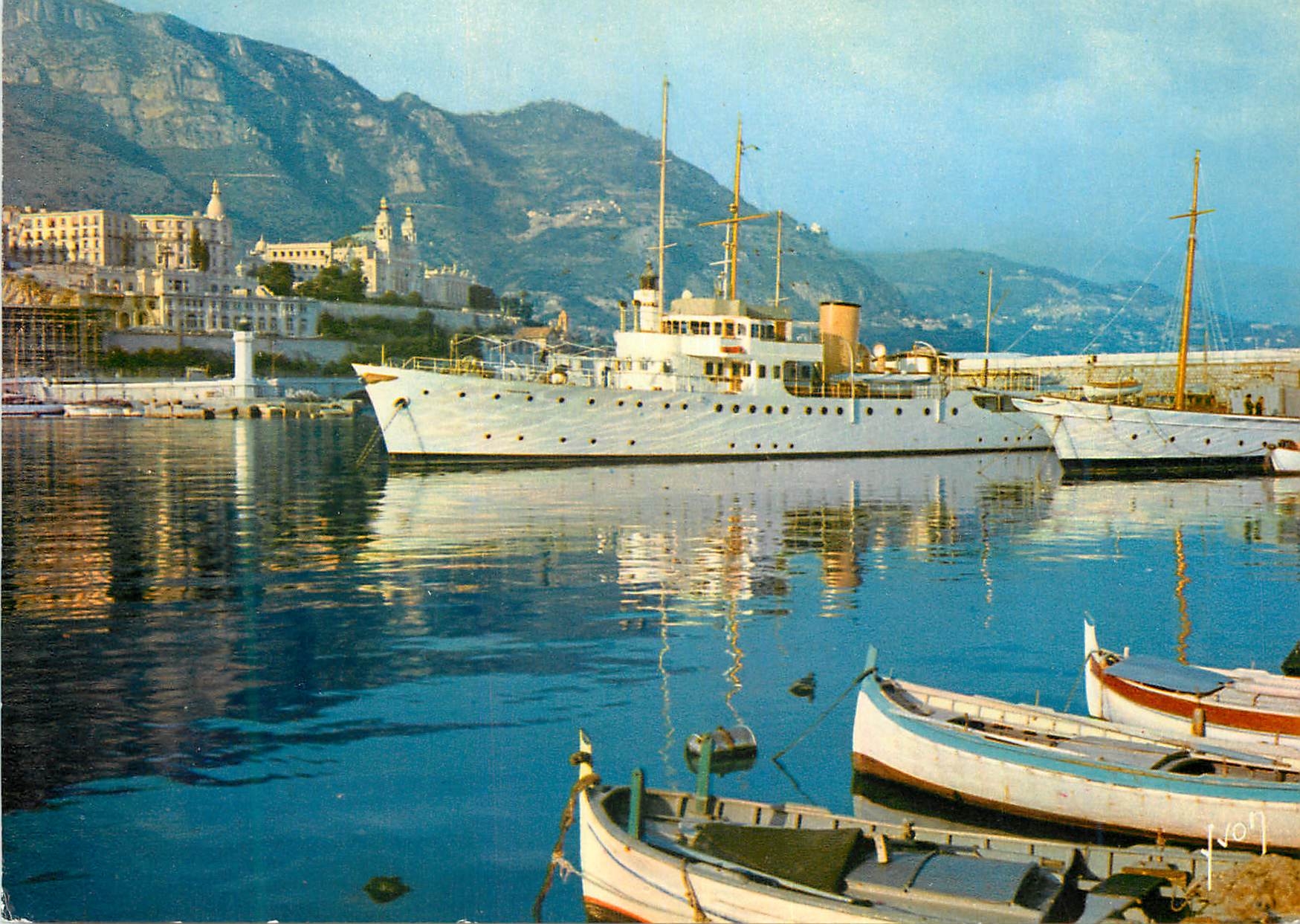 CPM COULEURS ET LUMIÈRE DE FRANCE La Côte d'Azur  miracle de la nature MONTE-CARLO - Le Port