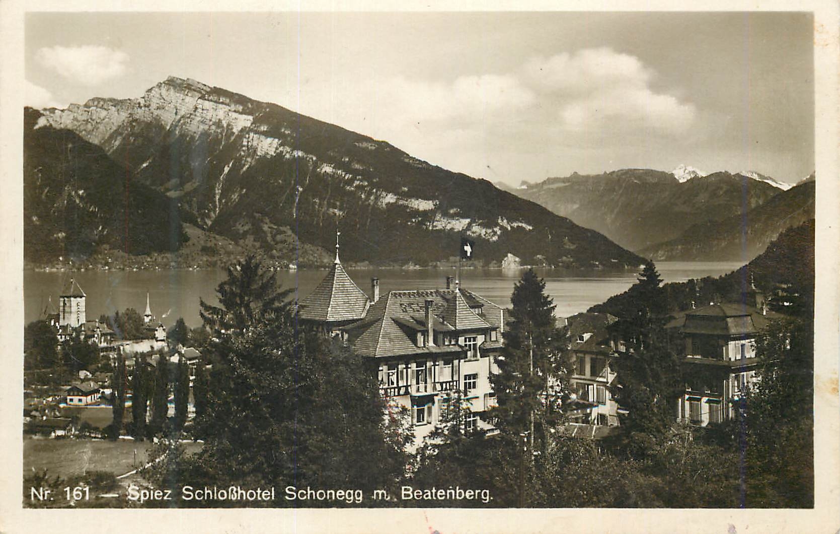 CPM Spiez Schlosshotel Schonegg m Beatenberg 