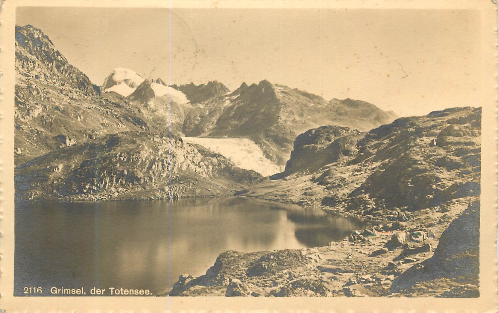 CPA Grimsel der Totensee 