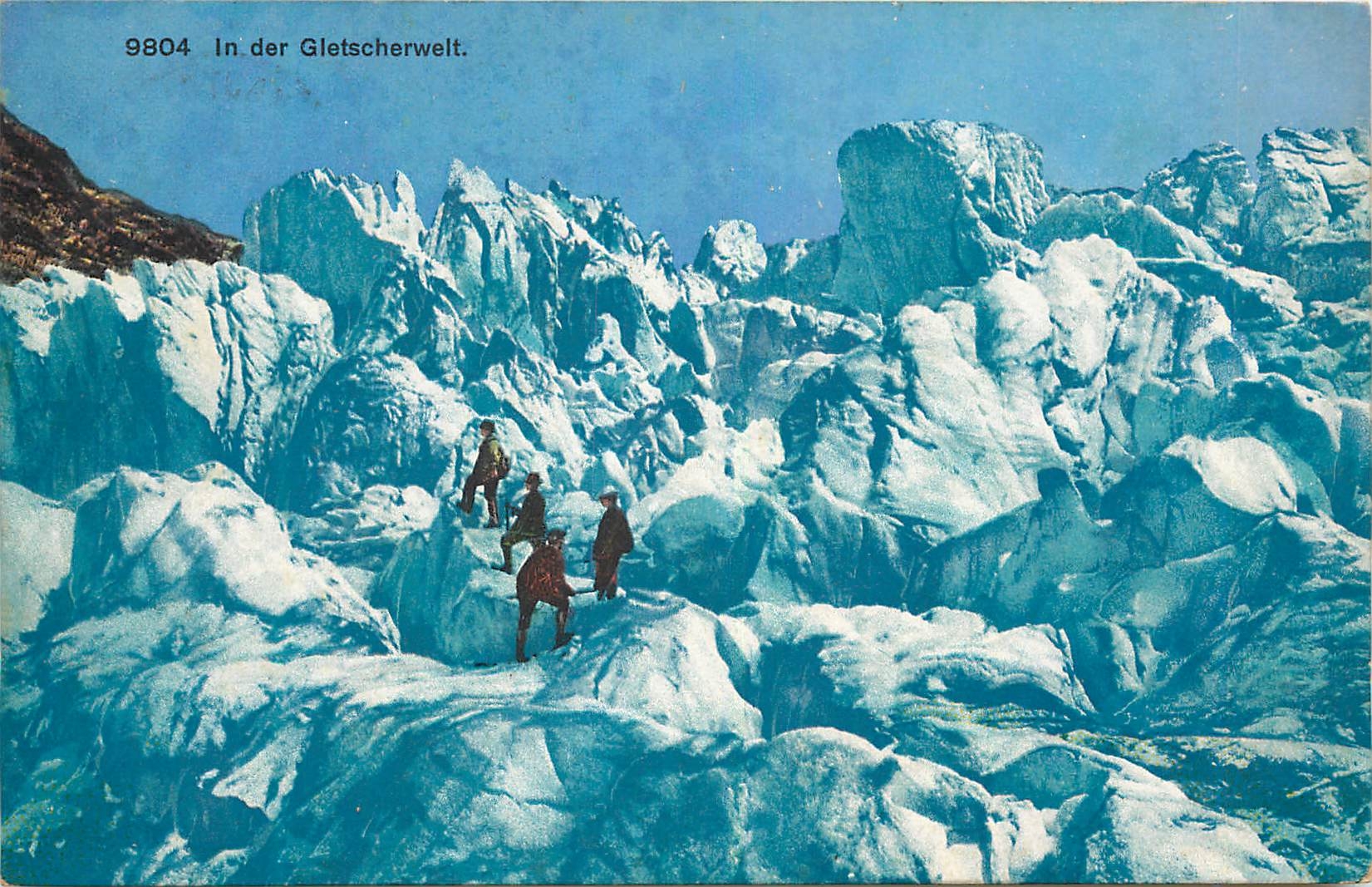 CPA In der Gletscherwelt Alpinisme