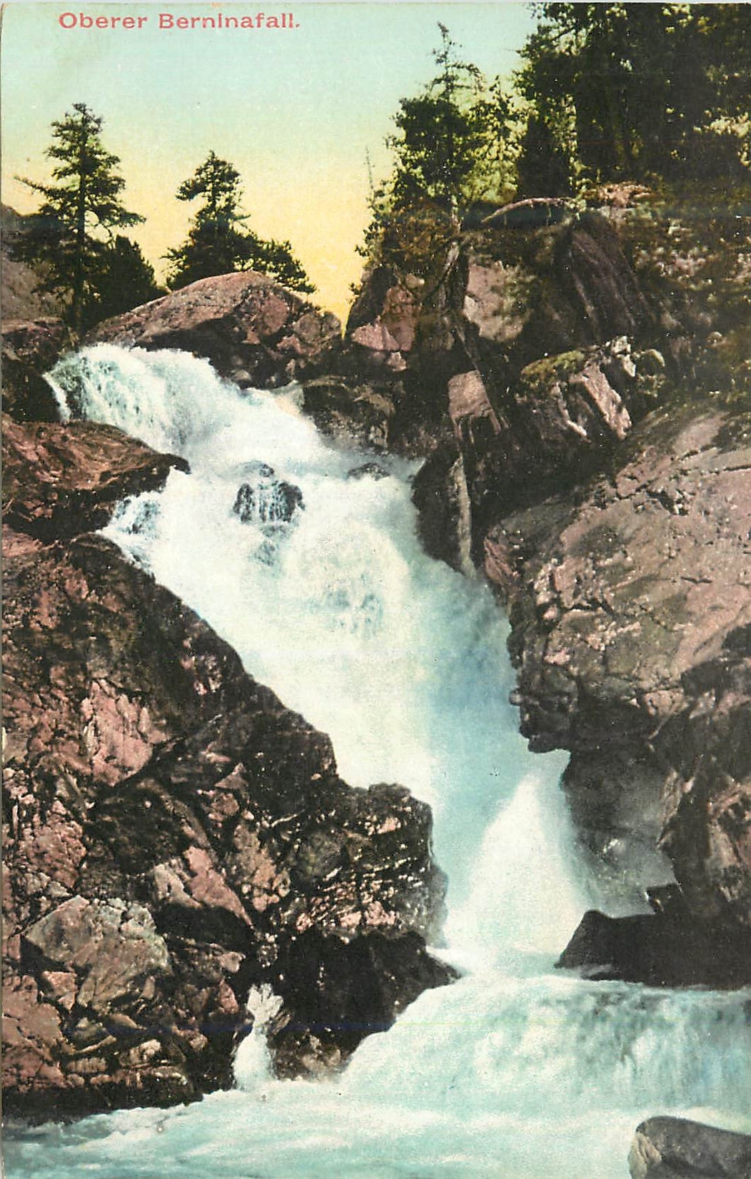 CPA Oberer Berninafall 