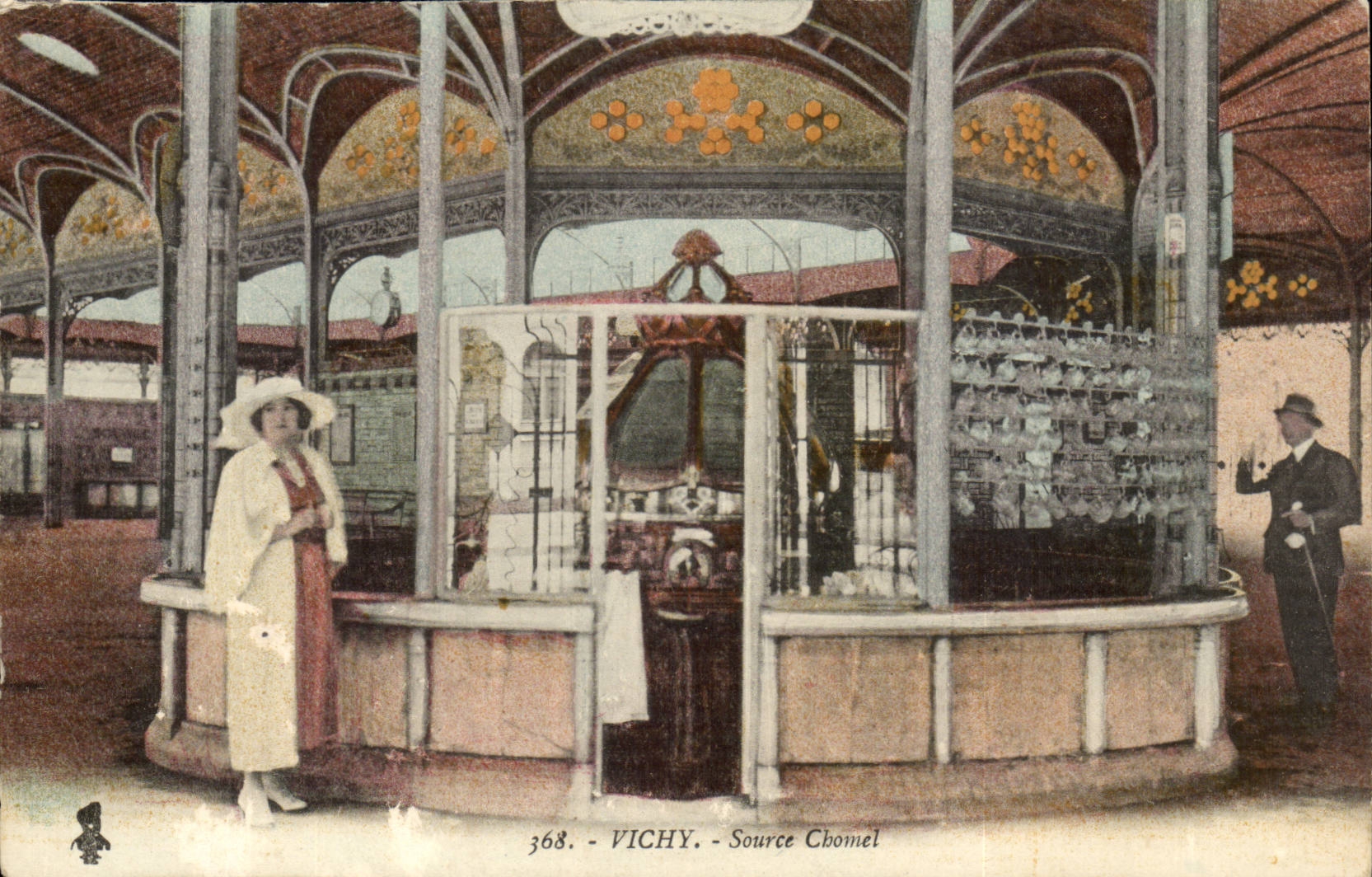 Vichy CPA Source Chomel