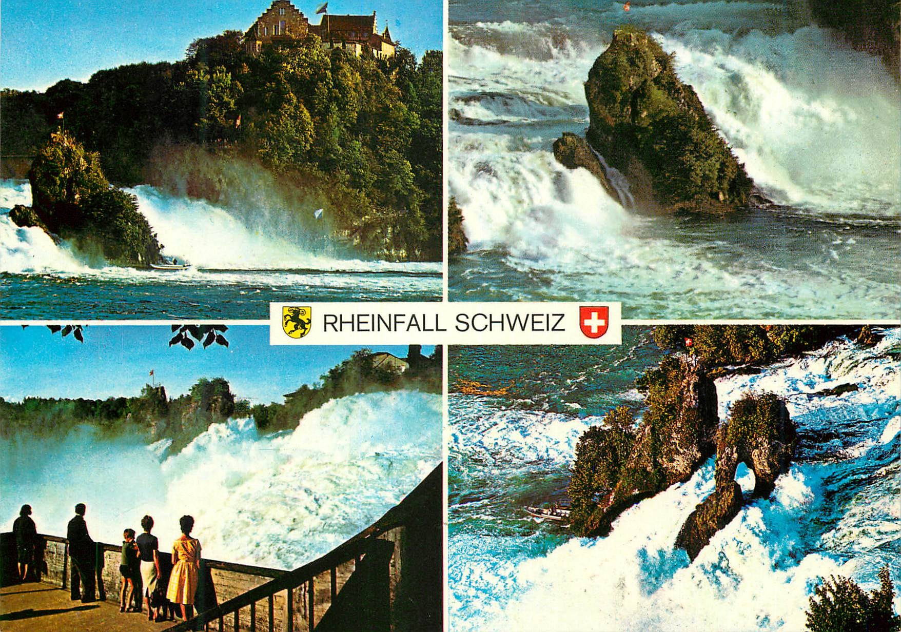 CPM Rheinfall Schweiz Orienferung uber den Rheinfall Totale Breite des Falles Totale Hohe des Falles Maximale Abflumenge