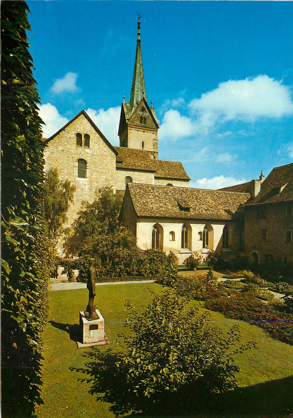 CPM Schweiz Suisse Switzerland Schaffhausen Krautergartein Im Kreuzgang des Munsters
