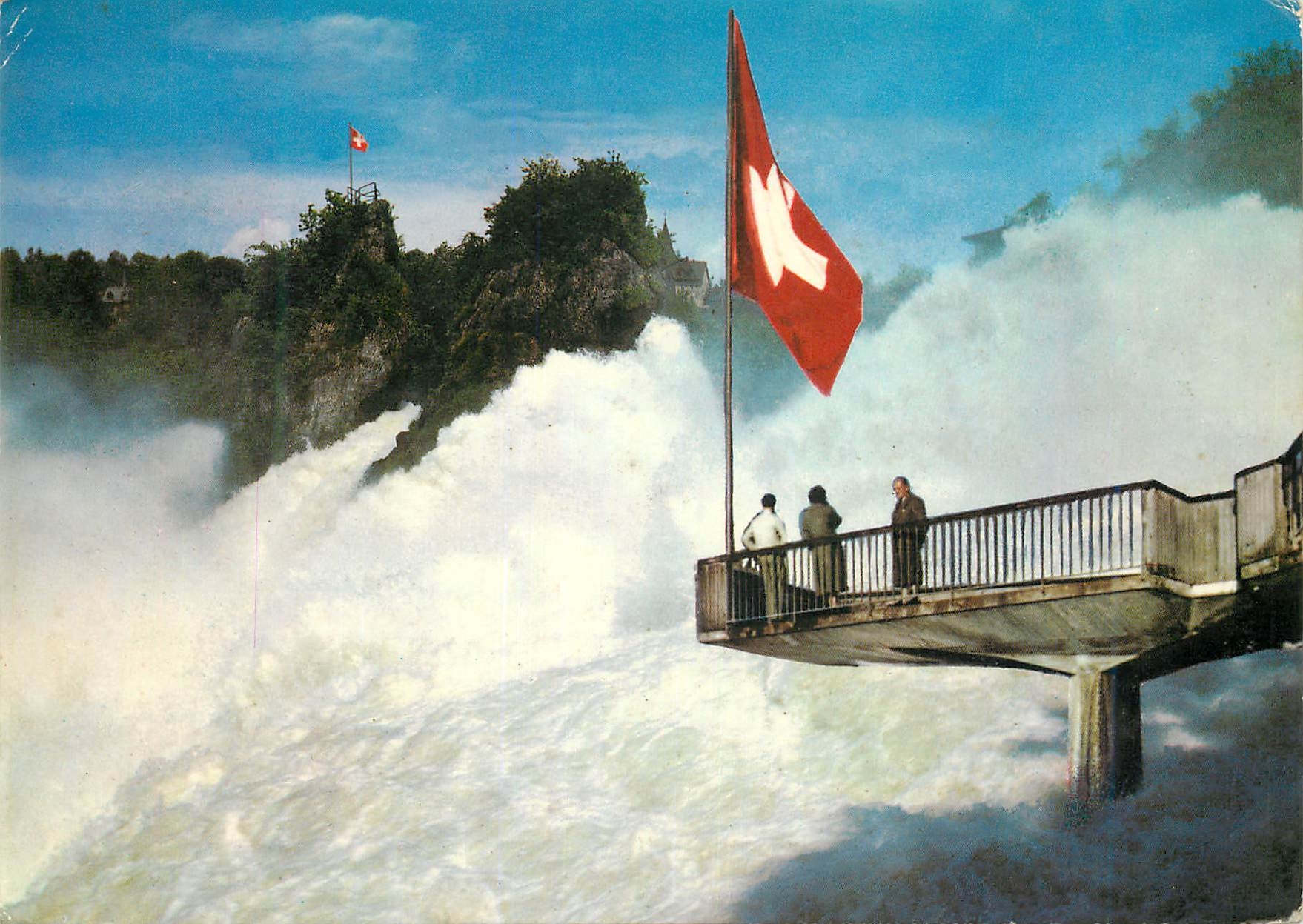 CPM Rheinfall bei Neuhausen Schweiz Schossli Worth Restaurant Britschgi Neuhausen a Rheinfall Schweiz