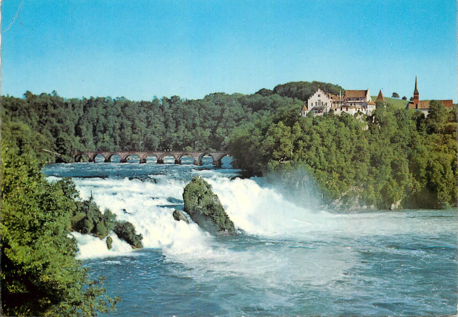 CPM Rheinfall mis Schoss Laufen Schweiz Zizers 17 Aug 1969 Ratlsche Bahn