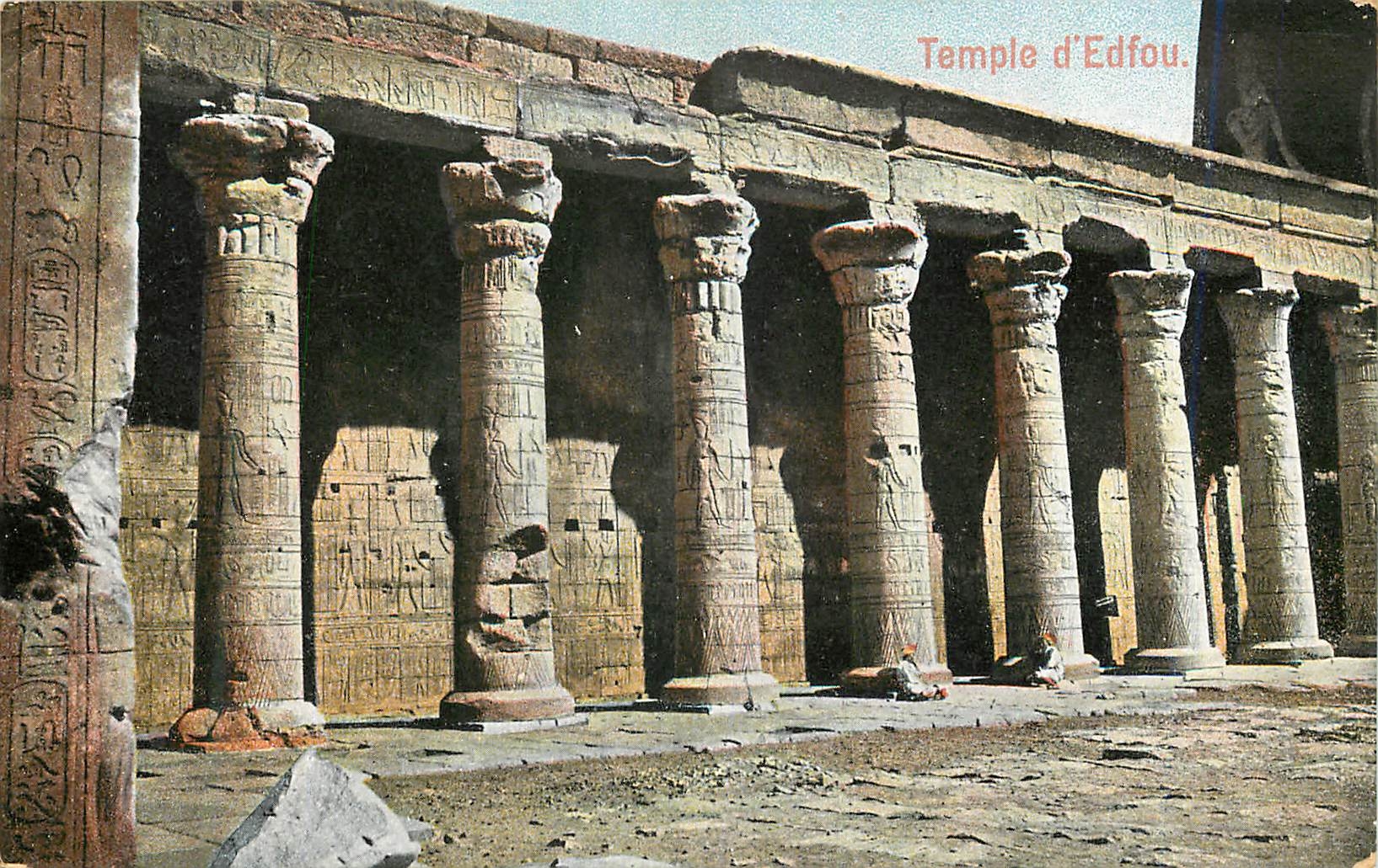 CPA Temple d Edfou