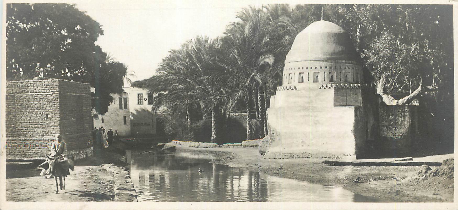 CPA Egypte Au village El Marg pres du Caire