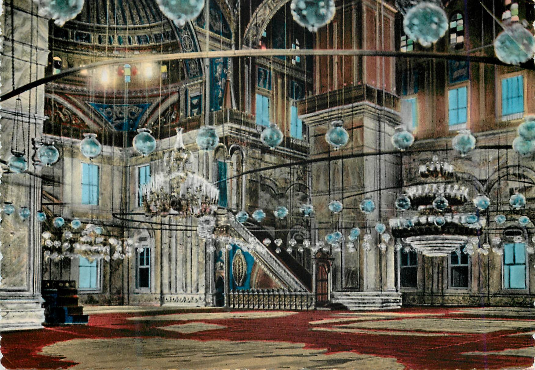 CPM Cairo Interior at Mohamed Aly Mosque