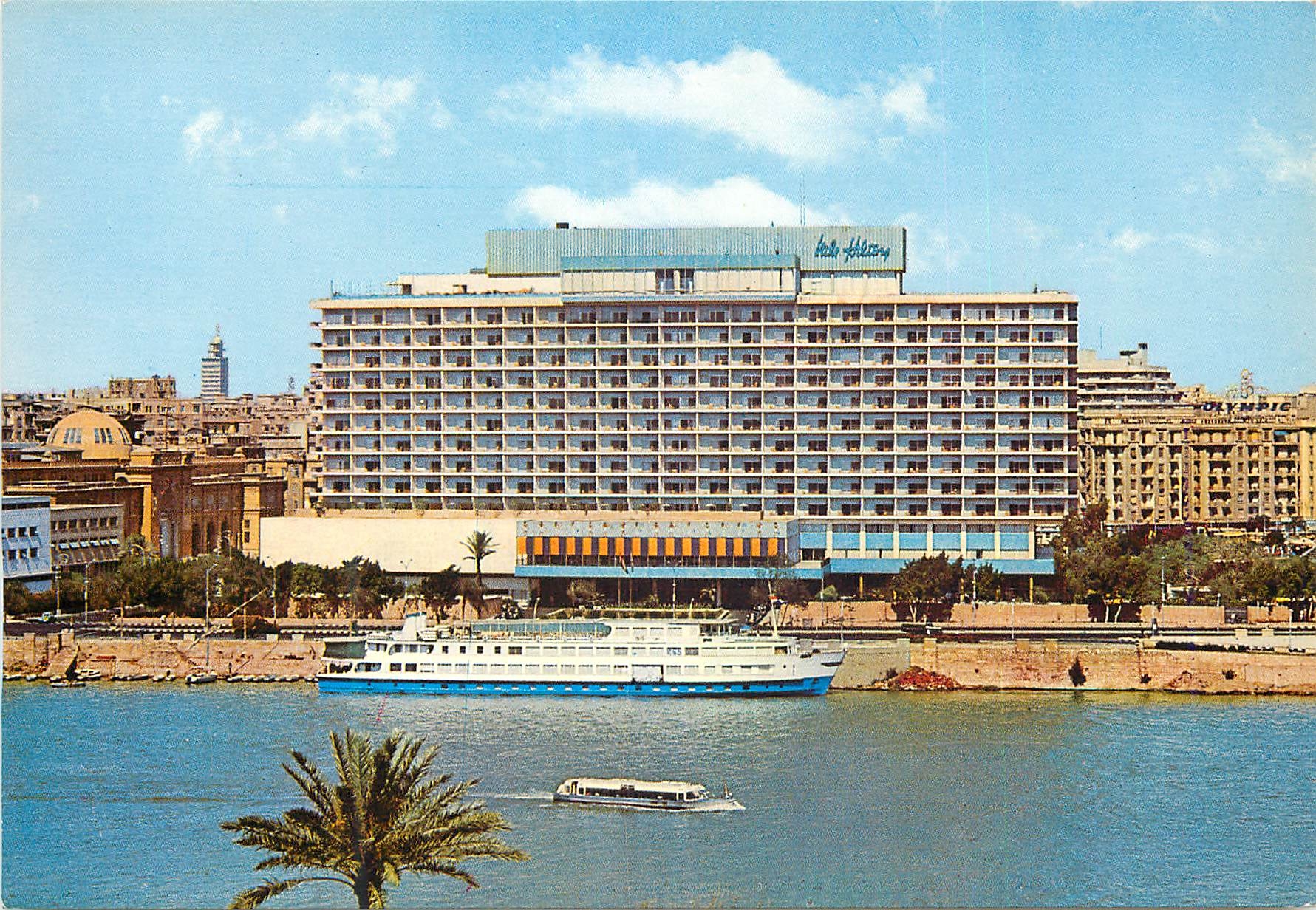 CPM Cairo Nile Hilton Hotel and the Isis Floating Hotel