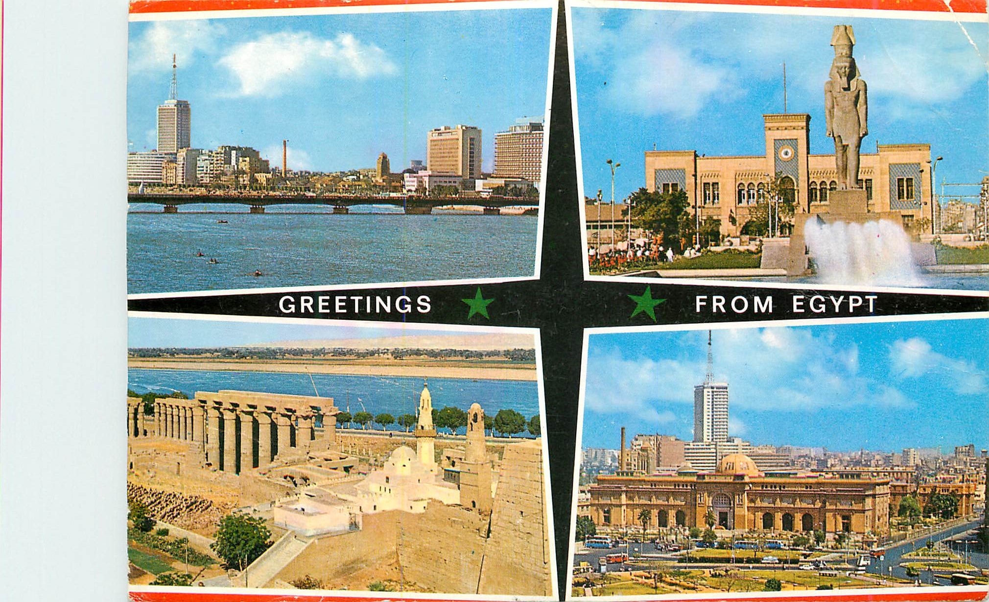 CPM Souvenirs from Egypt