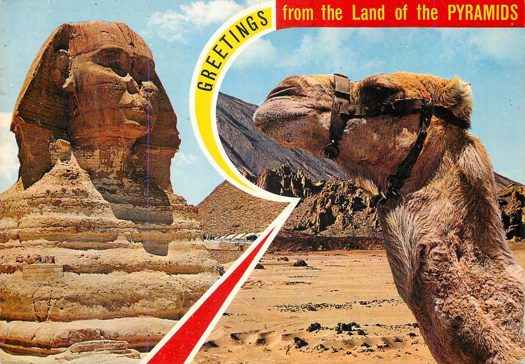 CPM Greetings from the Land of Pyramids Souvenirs from Egypt