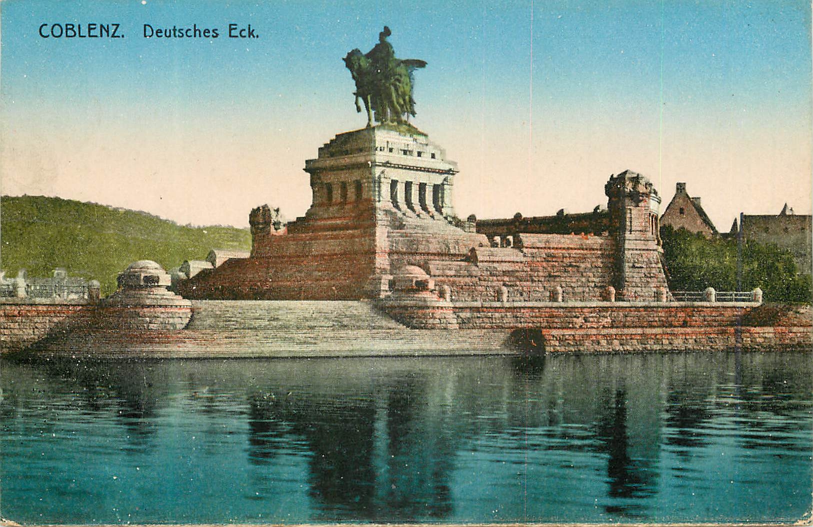 CPA Coblencz Deutsches Eck
