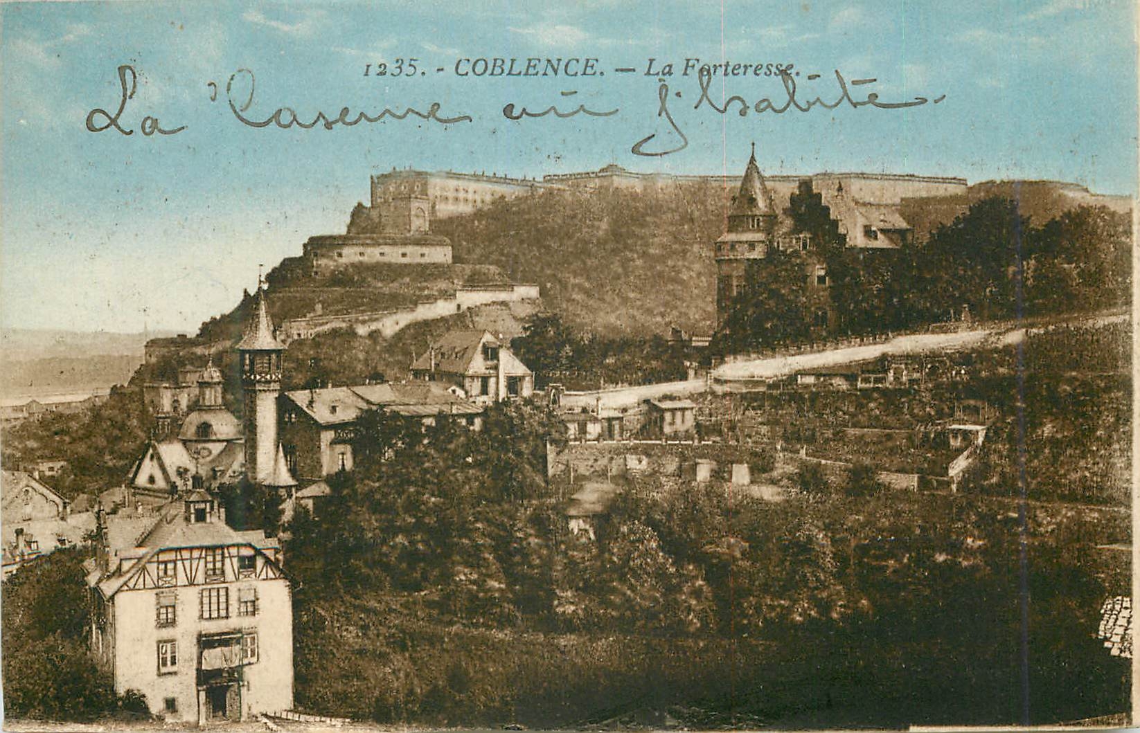 CPA Coblence La Forteresse