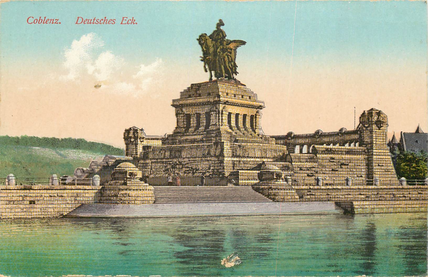 CPA Coblenz Deutsches Eck