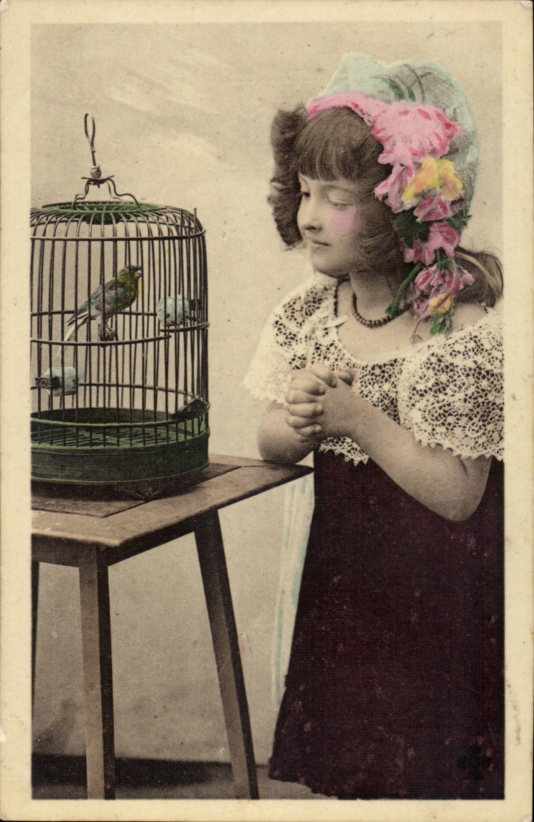 CPA Fantasy Child and bird