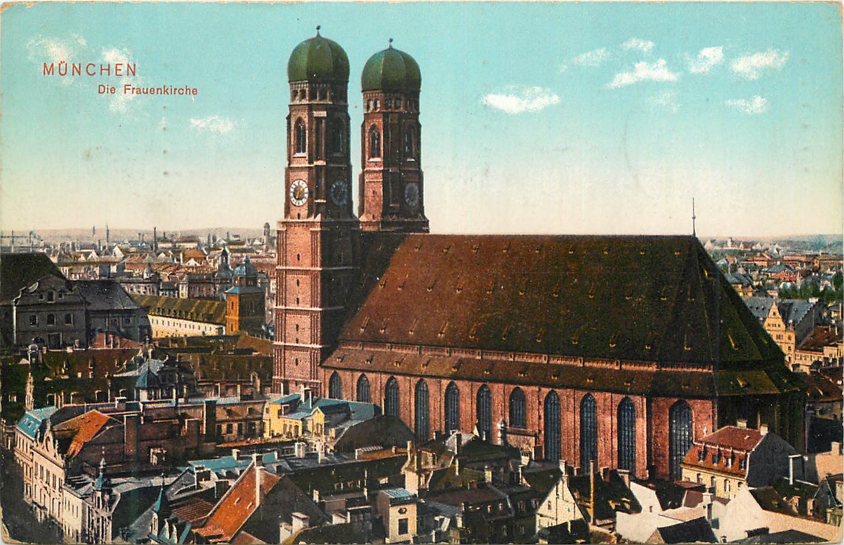 CPA Munchen Die Frauenkirche