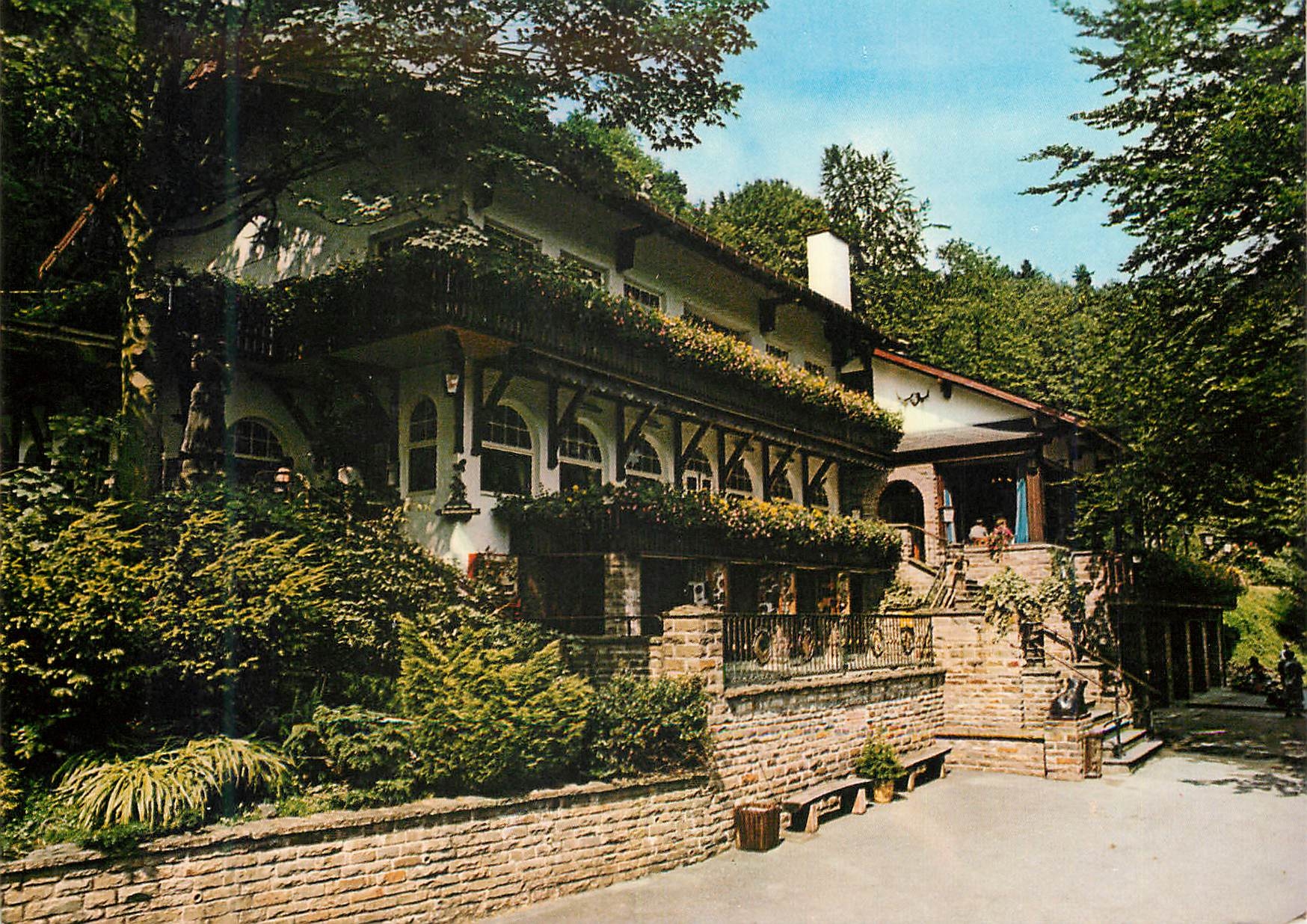 CPM Terrasen Waldrestaurant Deutscher Marchenwald Inh Hans Mayer Altenberg Rheinland