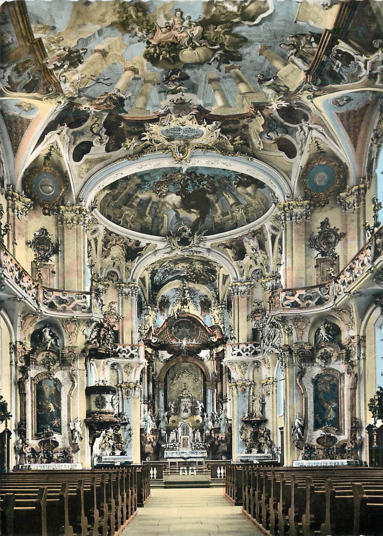 CPM Klosterkirche Birnau Bodensee Erbaut von Peter Thumb