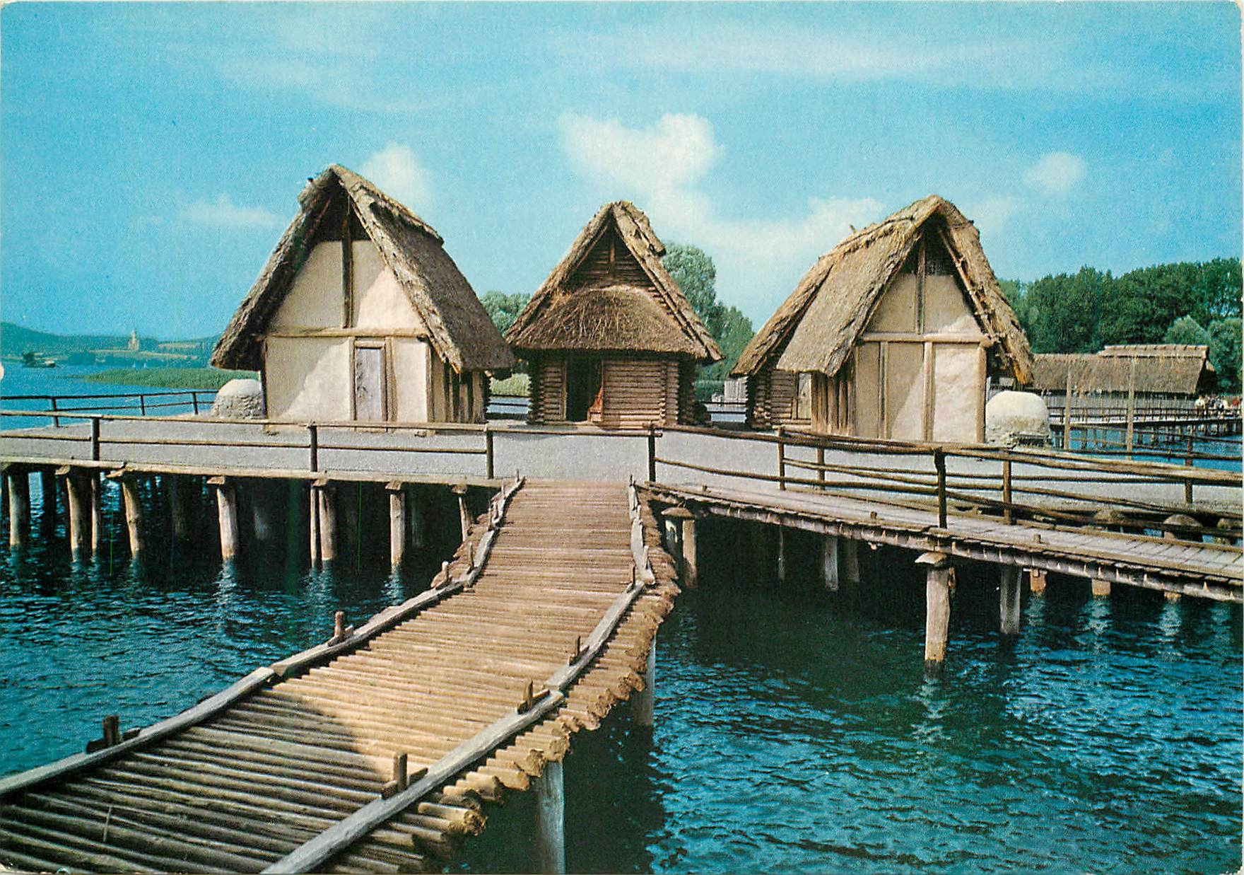 CPM Unteruhldingen am Bodensee Freilichtmuseum Deutscher Vorzeit Pfahldorfer der Stein und Broncezeit etwa