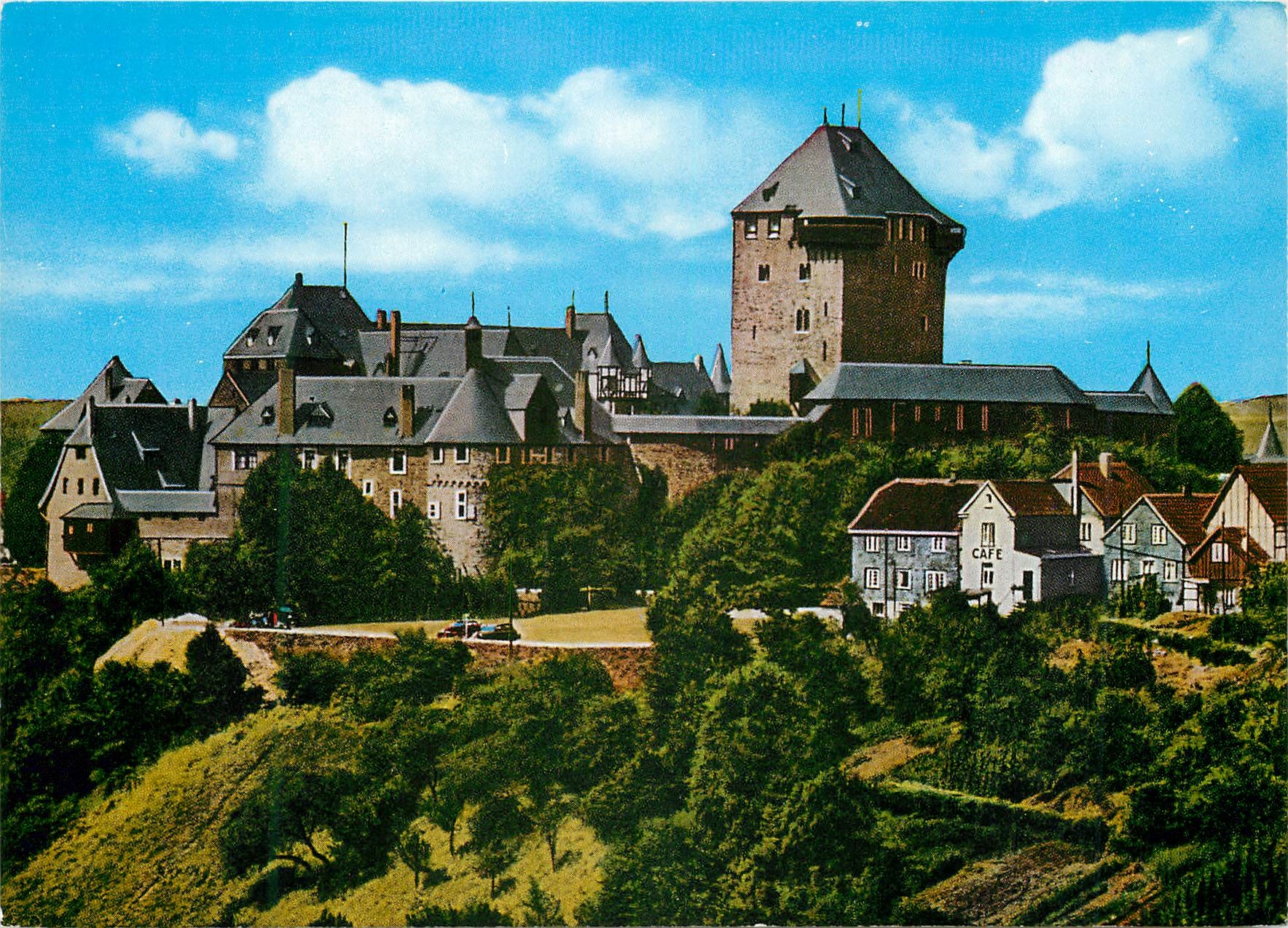CPM Bergisches Land Schloss Burg a d Wupper Nostalgiekarte Aufnahme
