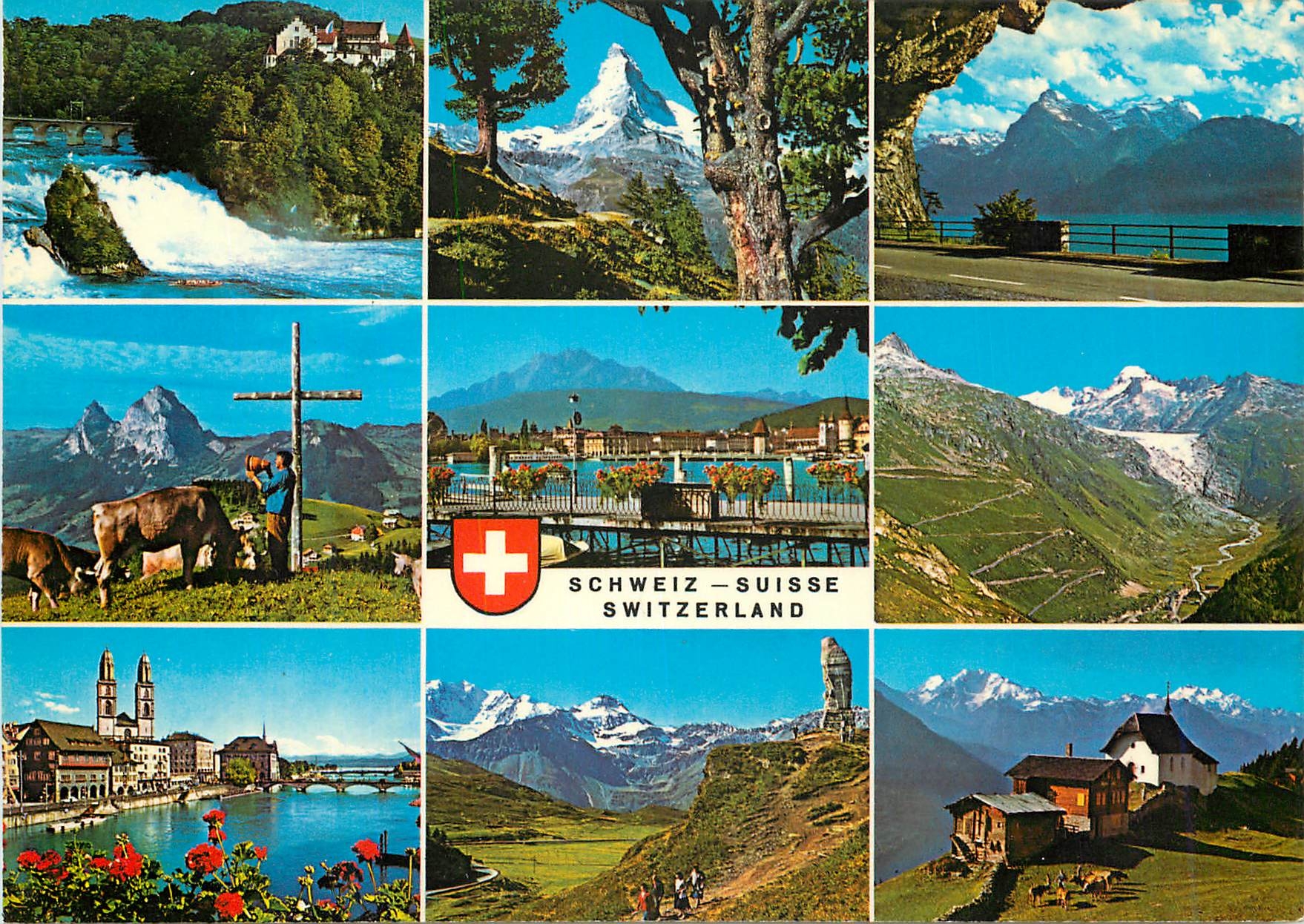 CPM Suisse rheinfall matterhorn axenstrasse