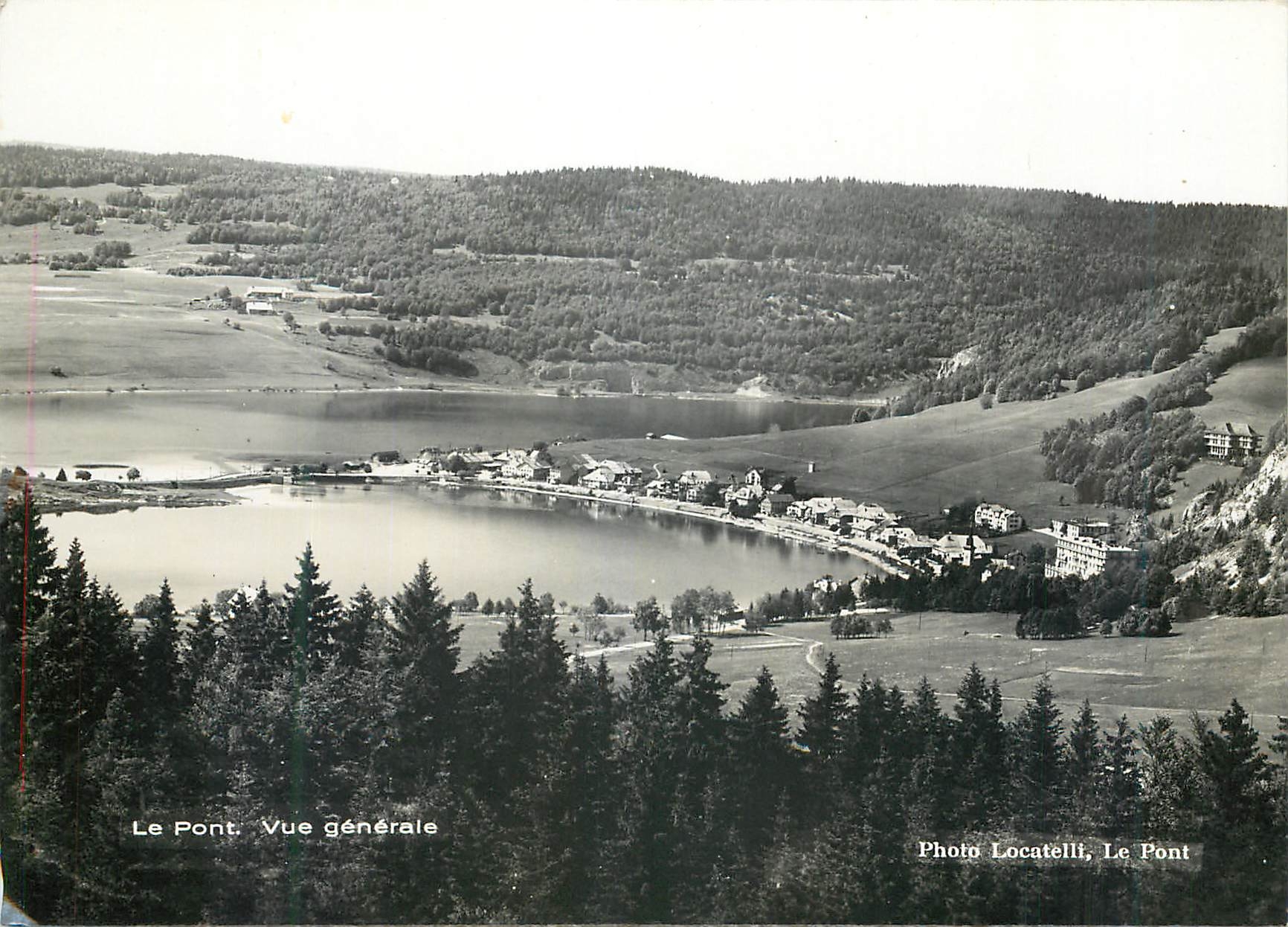 CPM Le Pont vue generale Locatellt