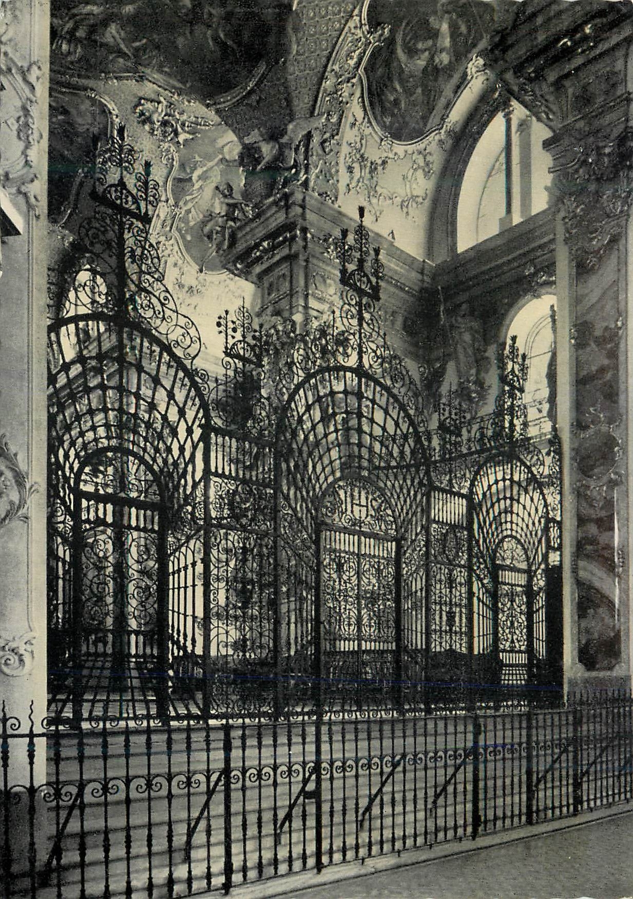 CPM Einsiedeln Cathedrale grille du choeur