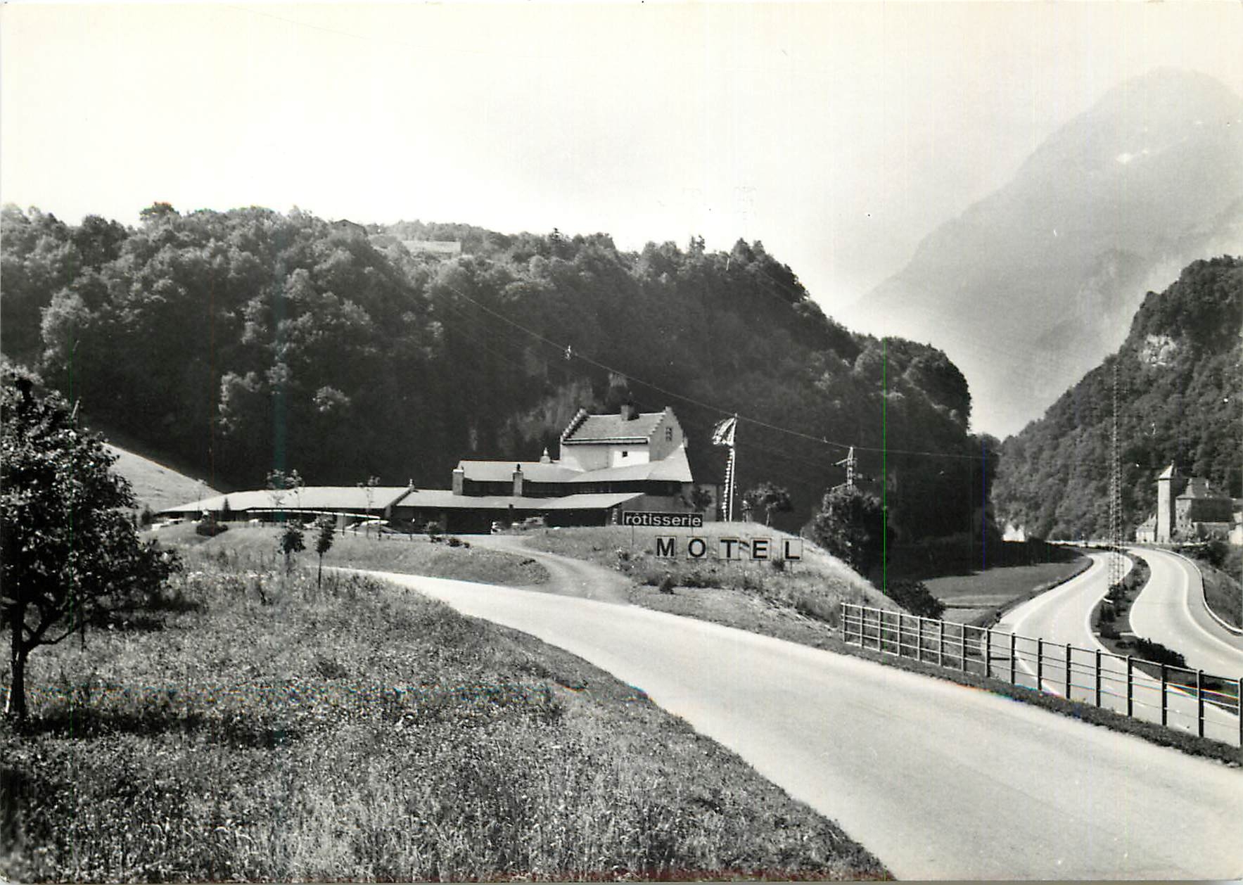 CPM Rotisserie Motel st christphe Bex (Suisse) le relais des gourmets