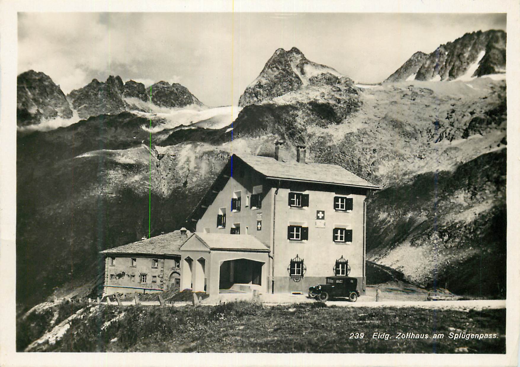 CPM Eidg Zollhaus am Splugenpass