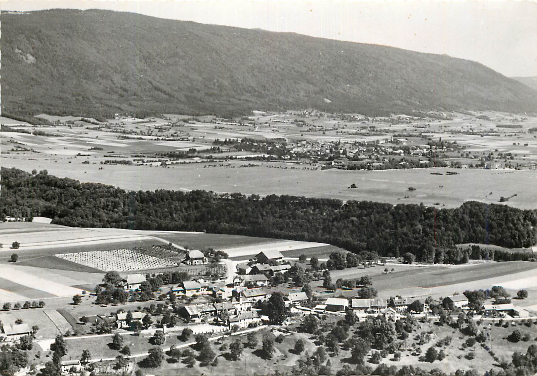 CPM Saubraz Vue aerienne