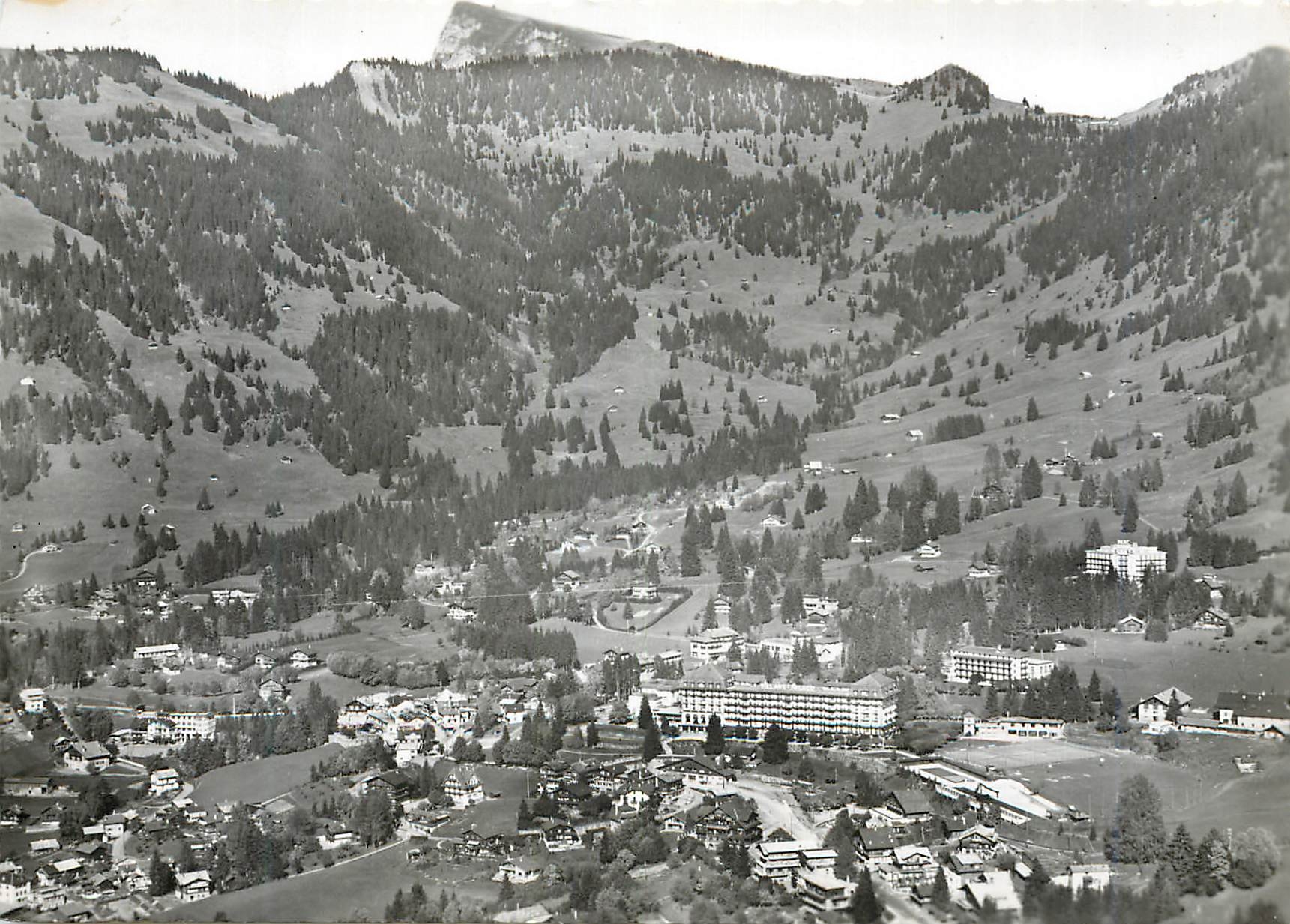 CPM Vue aerienne Villars s Ollon