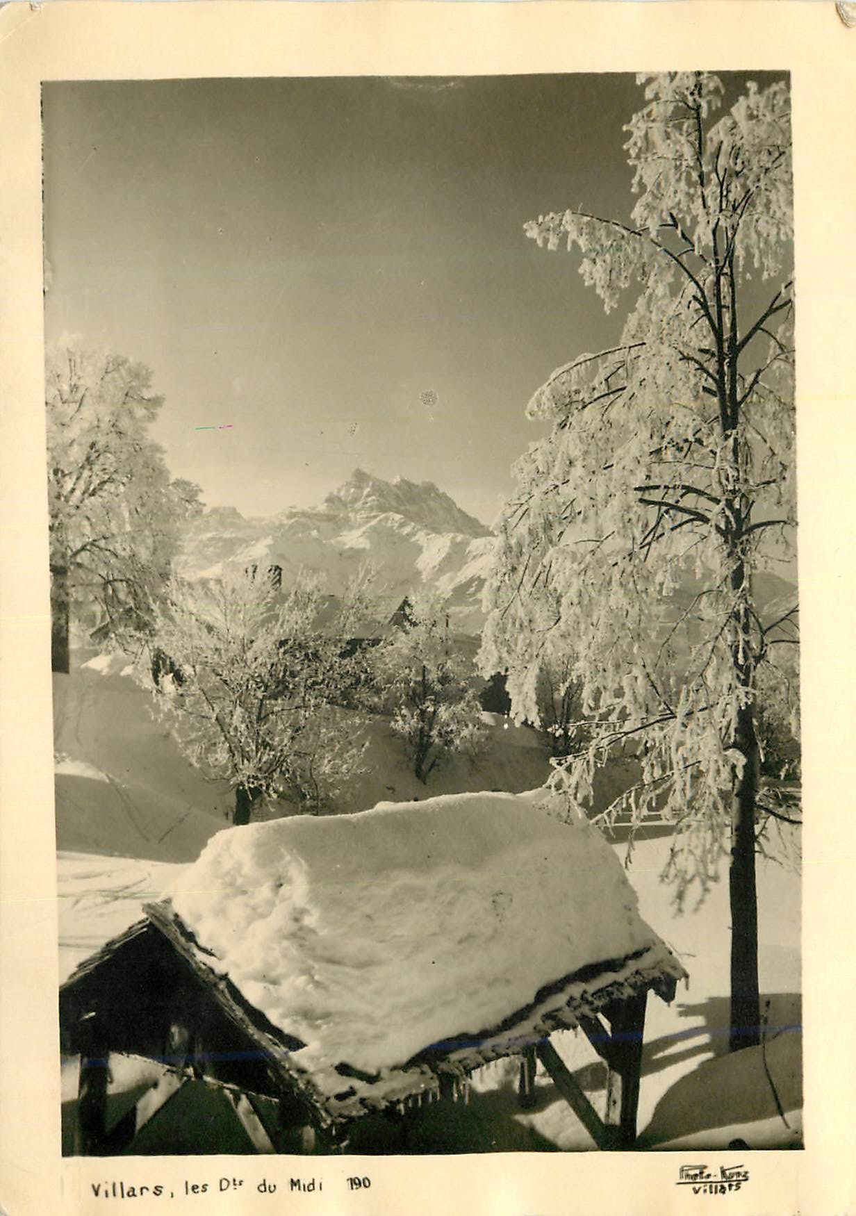 CPM Villars Les dents du Midi