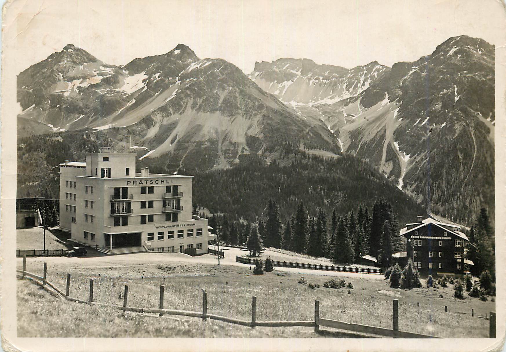 CPM Arosa Berghotel Pratchl