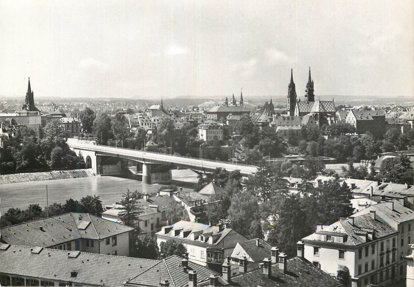 CPM Basel Blick auf Wettsteinbrucke
