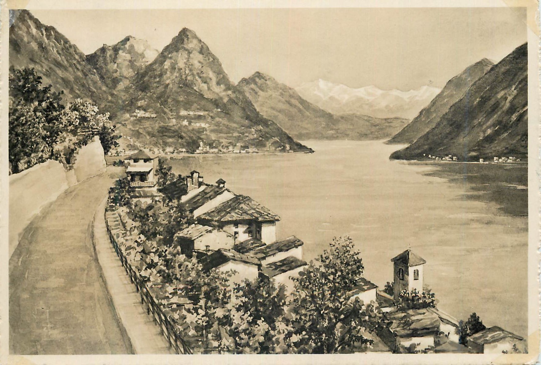 CPM Gandria e Monti della Valsolda Lago di Lugano