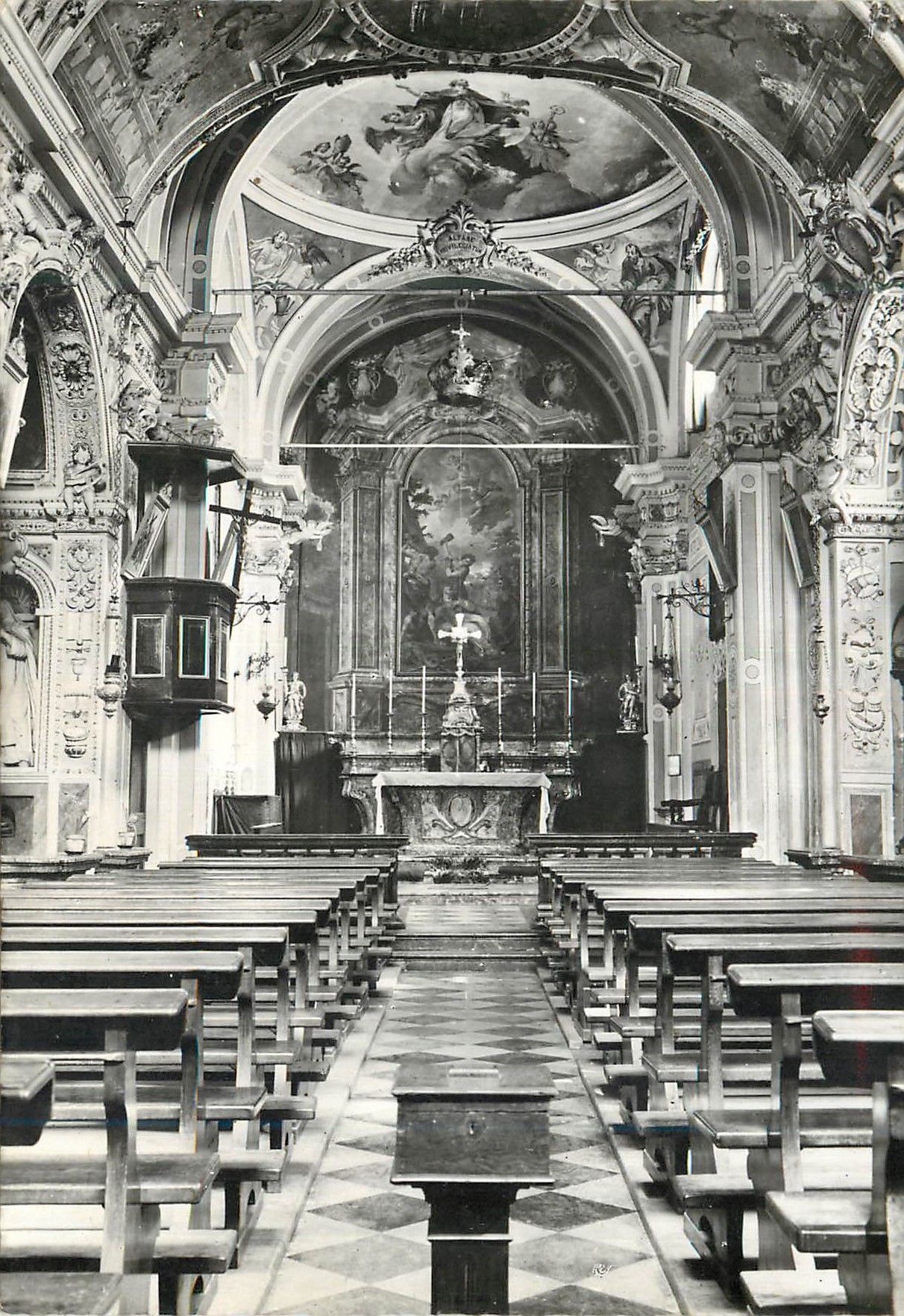 CPM Gandria Interno della Chiesa