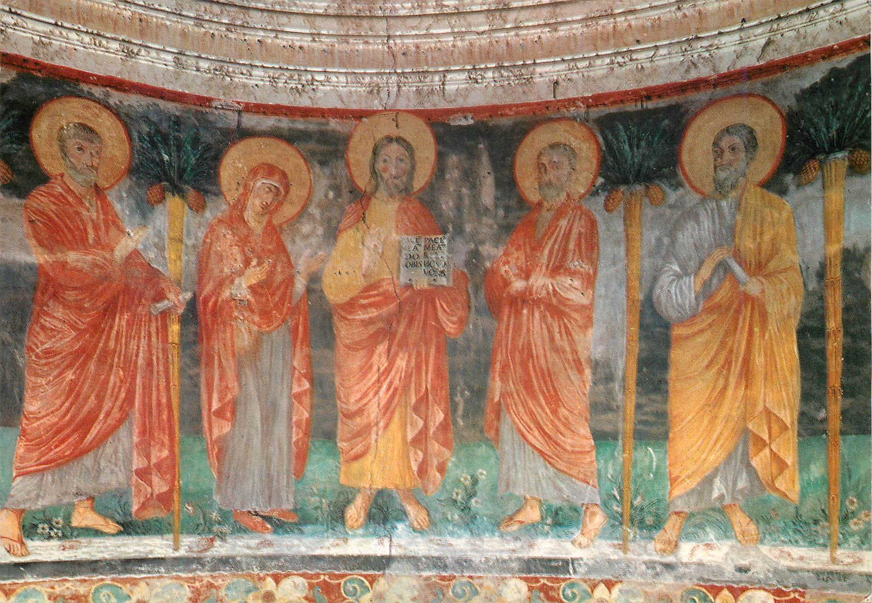 CPM Roma Basilica di S Clemente Fresque de l'abside