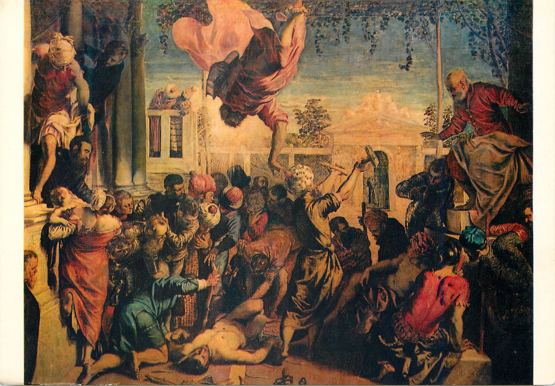 CPM Veduta Miracolo di San Marco