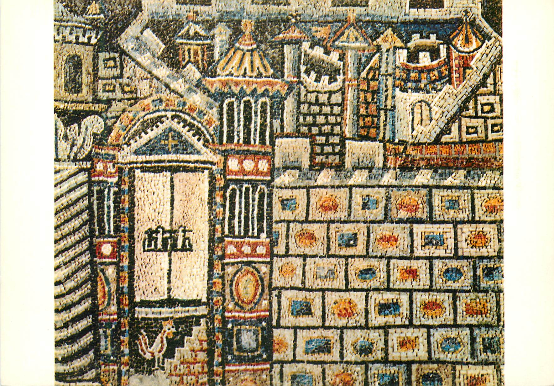 CPM Roma Basilique de St Clement Mosaique de l'abside Ausschnitt