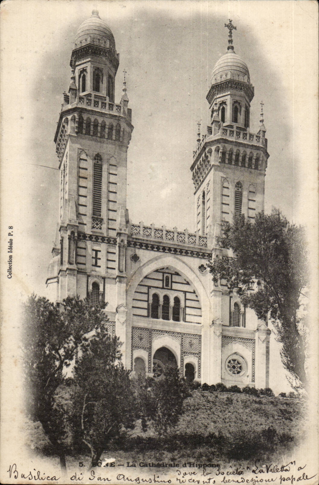 Algerie Bone CPA La cathedrale de l'hippone