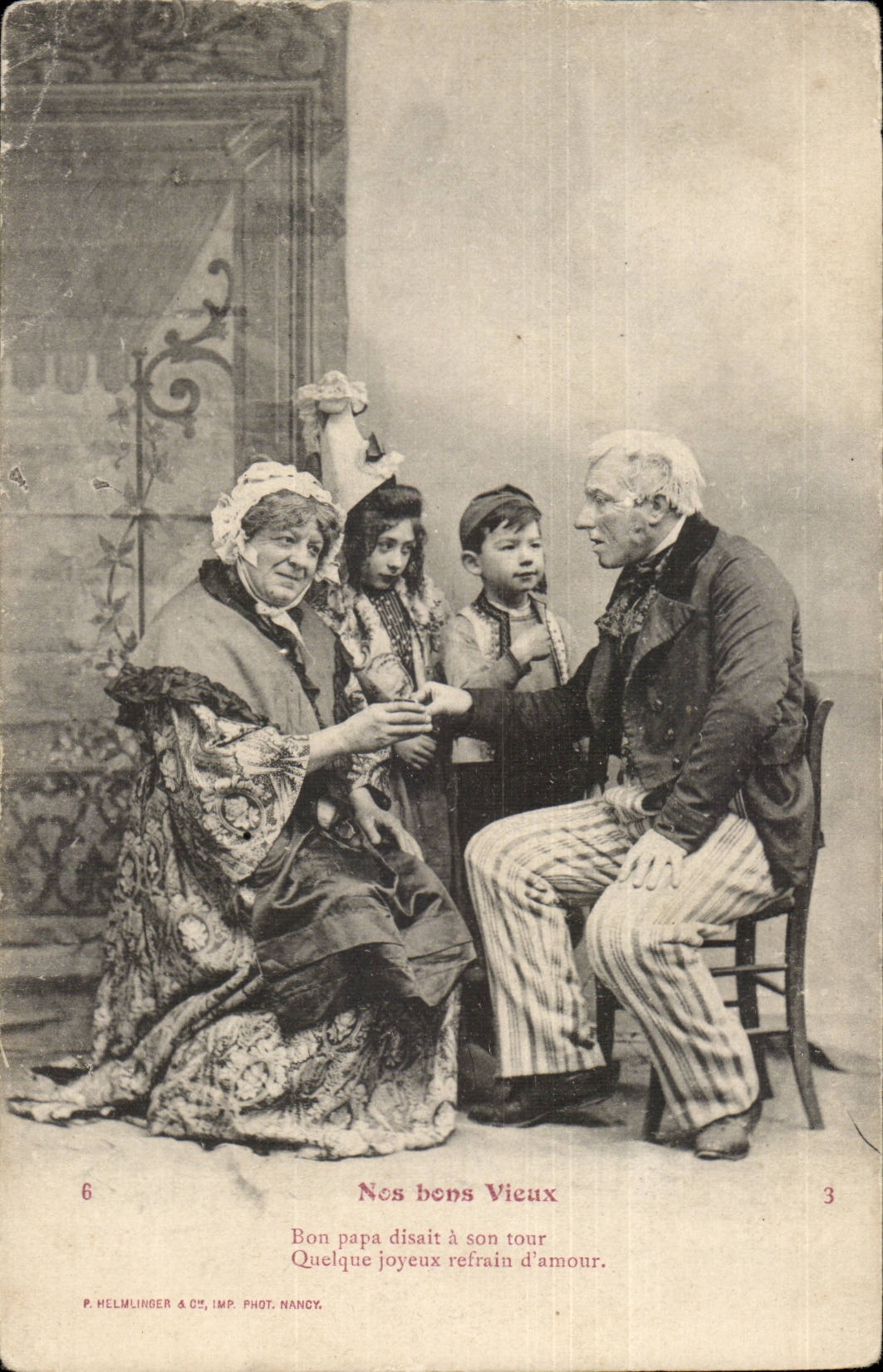 CPA Fantasy Folklore Our good old men