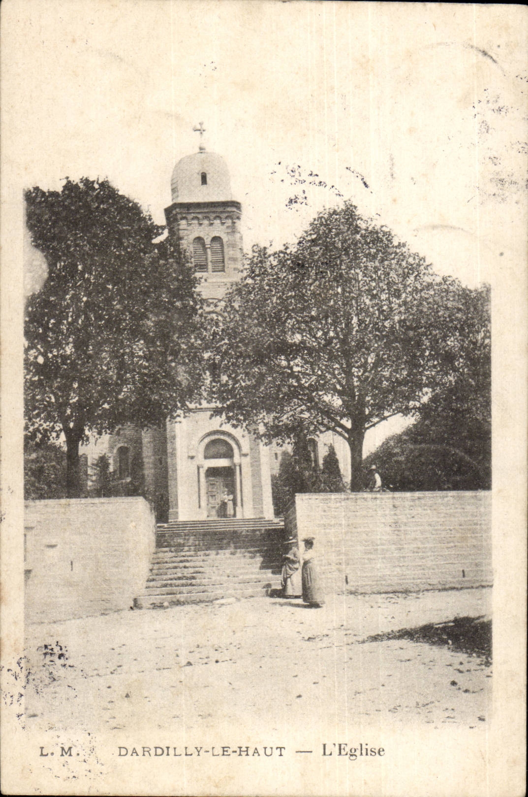 Dardilly das hohe CPA die Kirche