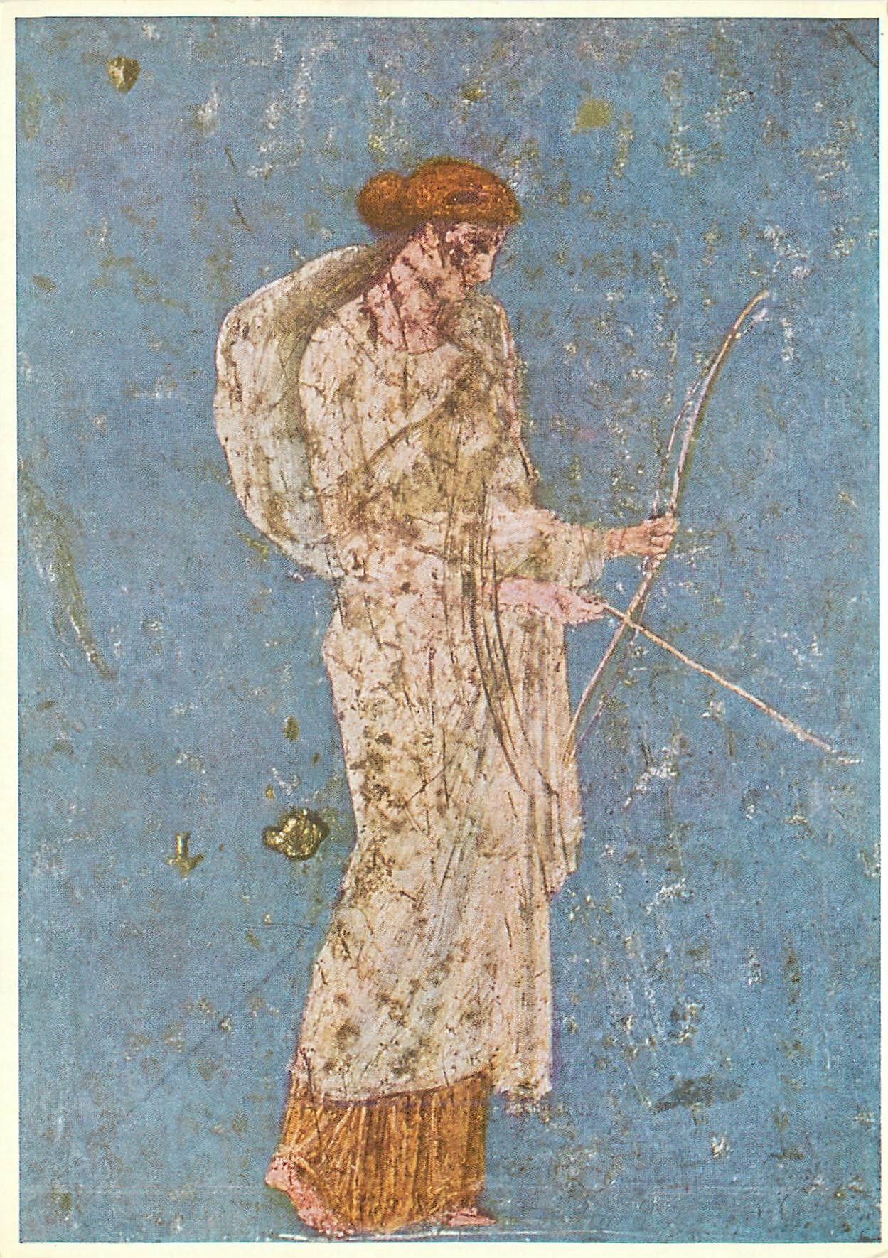 CPM Pittura romana diana cacciatrice da stabia napoli museo nazionale