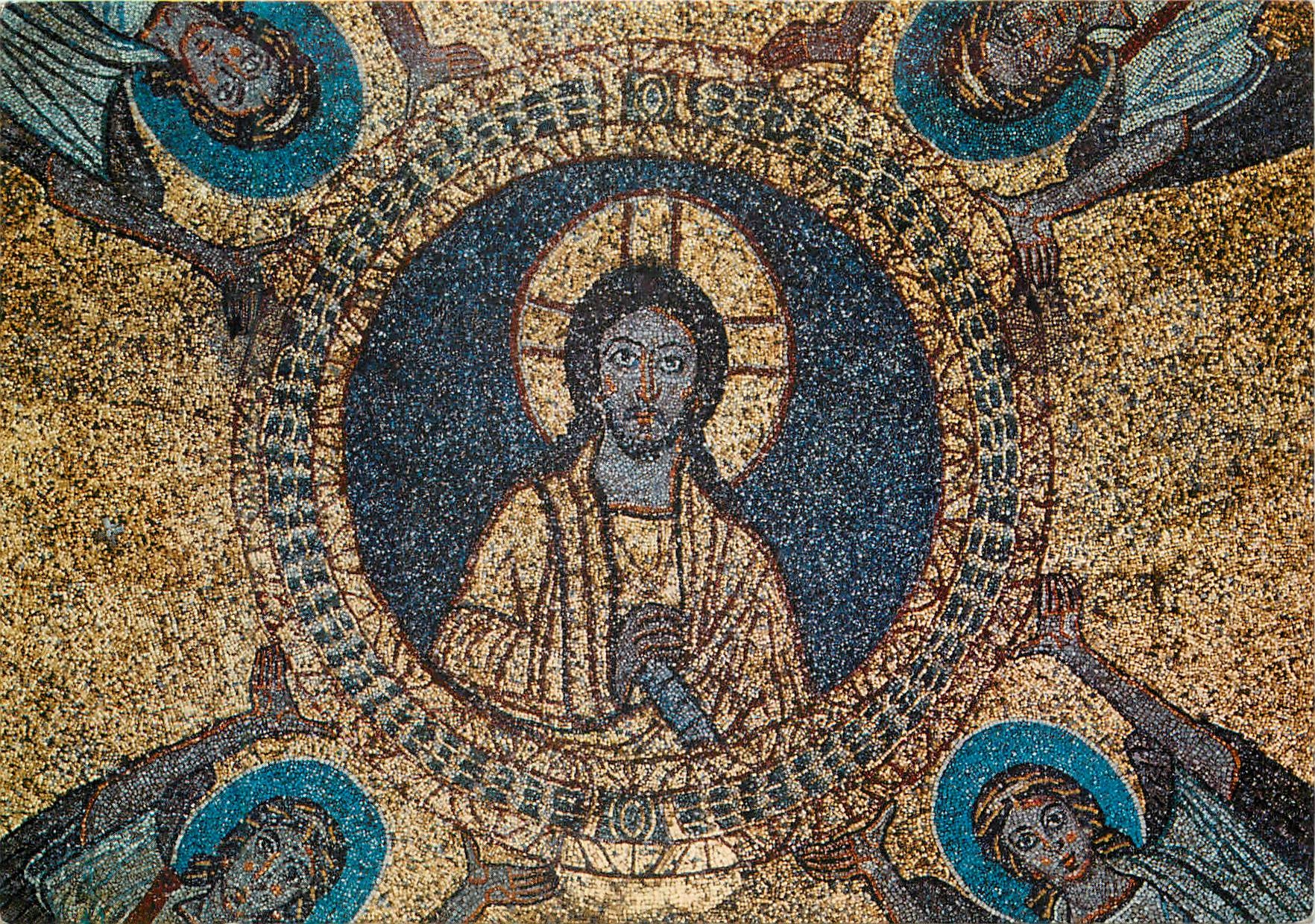 CPM Roma basilica di s prassede particolare della cappella di s zenone